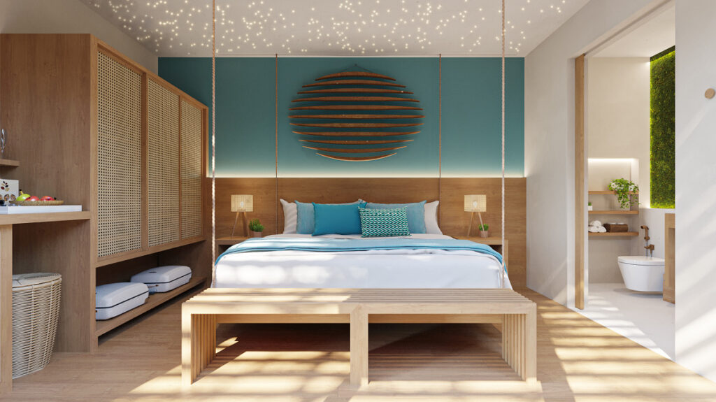 quarto biofilico hotel