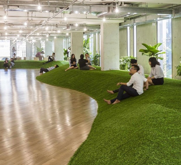 design biofílico tátil