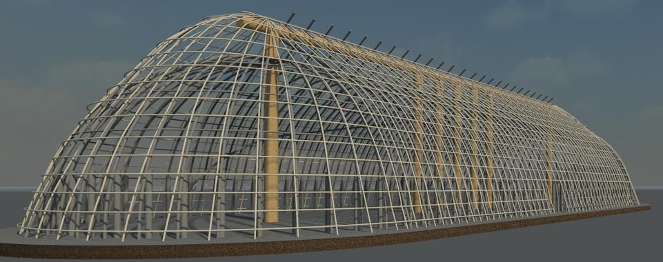 Arquitetura vernacular brasileira Casa_Xinguana