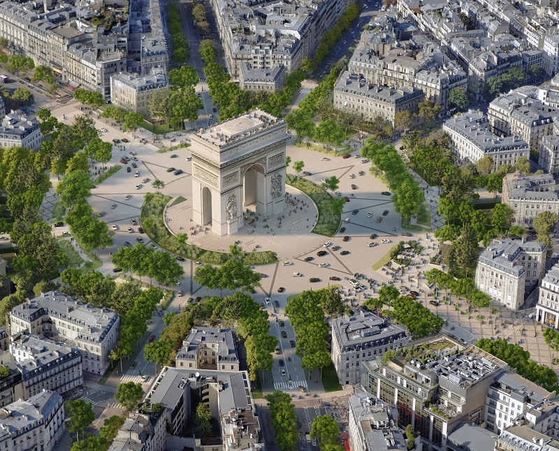 Champs-Élysées vai ficar mais verde