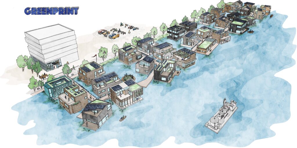  sustentávelvila em Amsterdã greenprint