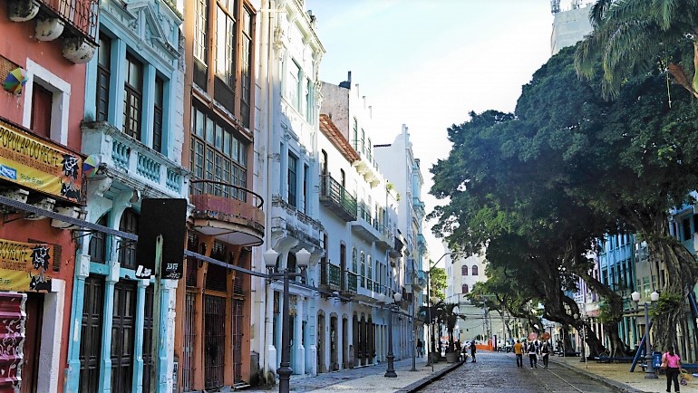 A rua mais bonita de Recife agora é exclusiva para pedestres