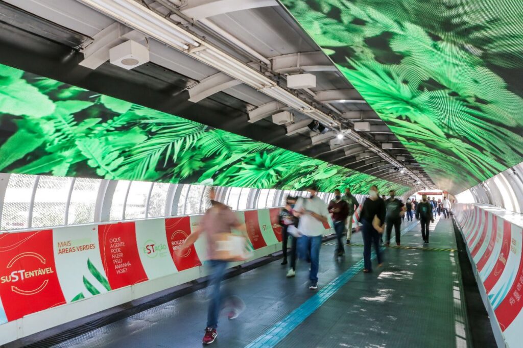 Reinauguração sustentável Vila Olímpia