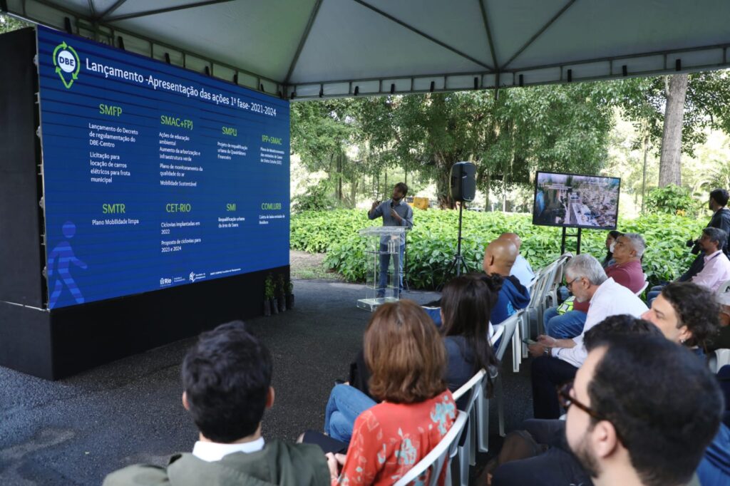 Distrito de Baixa Emissão no Centro do Rio de Janeiro