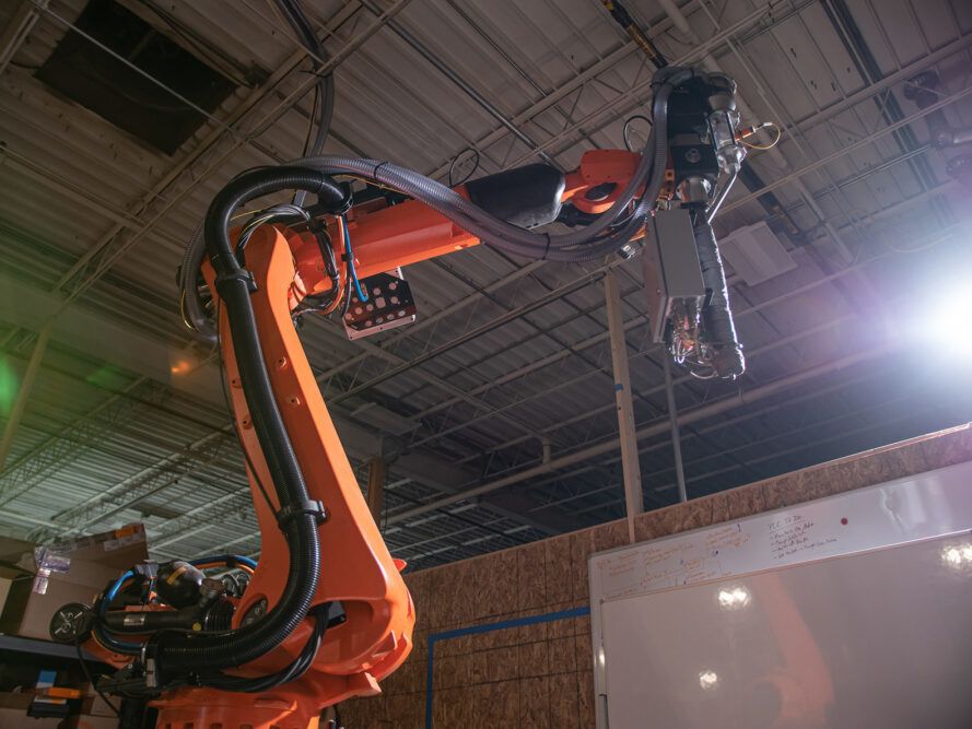 máquina de construção