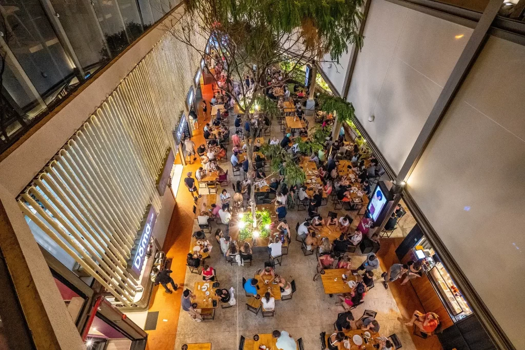 Espaço gastronômico sustentável em SC